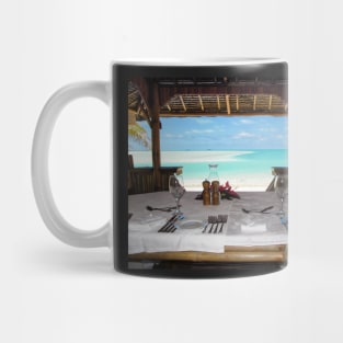 seaside dining Mug
